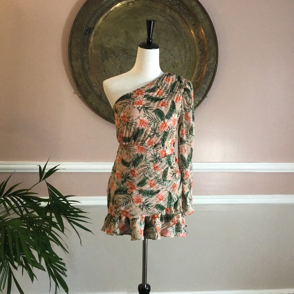 Express one shoulder romper